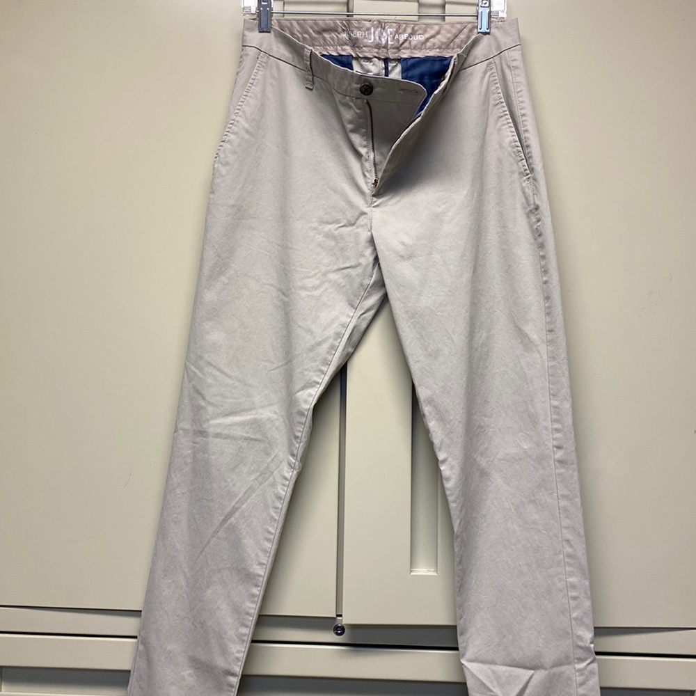 Mens Joseph JOE Abboud Ultra-Fine Wale Corduroy Pants, Stone Color, 32x 32 EUC!